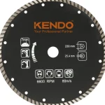 Kendo Sähkötyökalujen Tarvikkeet-Timanttilaikka 230 X 25,4 Mm Turbo