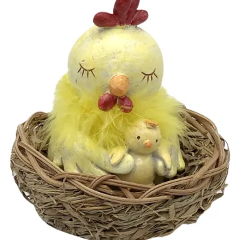 Sesonkikoristeet-Tipuäiti Pesässä 14,5 Cm