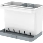 Iisi Siivousvälineet^Tiskipöytäteline Harmaa / Valkoinen