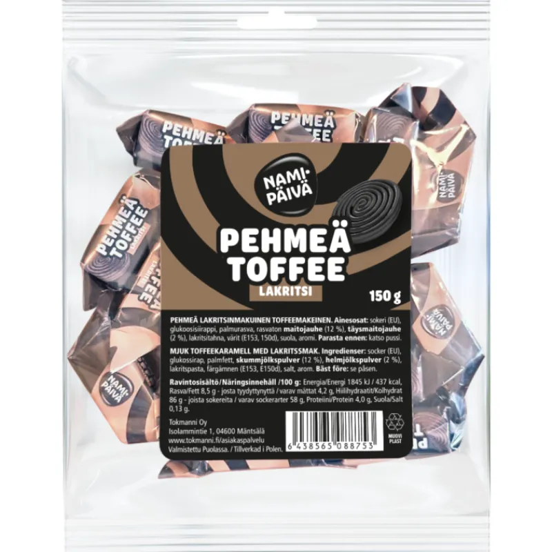 toffee-namipiv-150-g-lakritsi-ZqqIOGGP-0.webp Namipäivä Karkit^Toffee 150 G Lakritsi