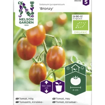 Nelson Garden Basic Kasvien Ja Nurmikonsiemenet-Tomaatti Siemen Bronzy Organic