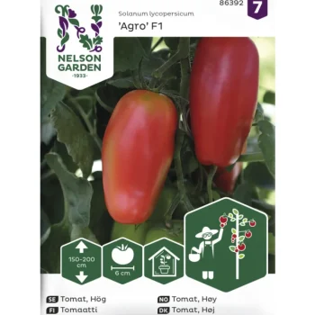 Nelson Garden Basic Kasvien Ja Nurmikonsiemenet-Tomaatti Siemen Agro F1