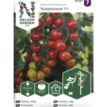 Nelson Garden Basic Kasvien Ja Nurmikonsiemenet-Tomaatti Siemen Rubylicious F1