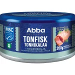 Abba Säilykkeet^Tonnikala 200/150 G öljyssä