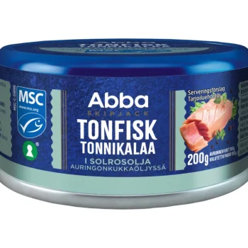 Abba Säilykkeet^Tonnikala 200/150 G öljyssä