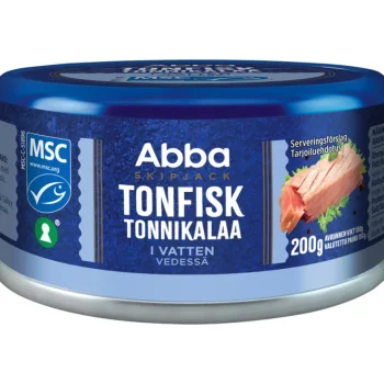 Abba Säilykkeet^Tonnikala 200/150 G Vedessä