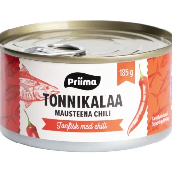 Priima Säilykkeet^Tonnikala 185 G Chili Auringonkukkaöljyssä