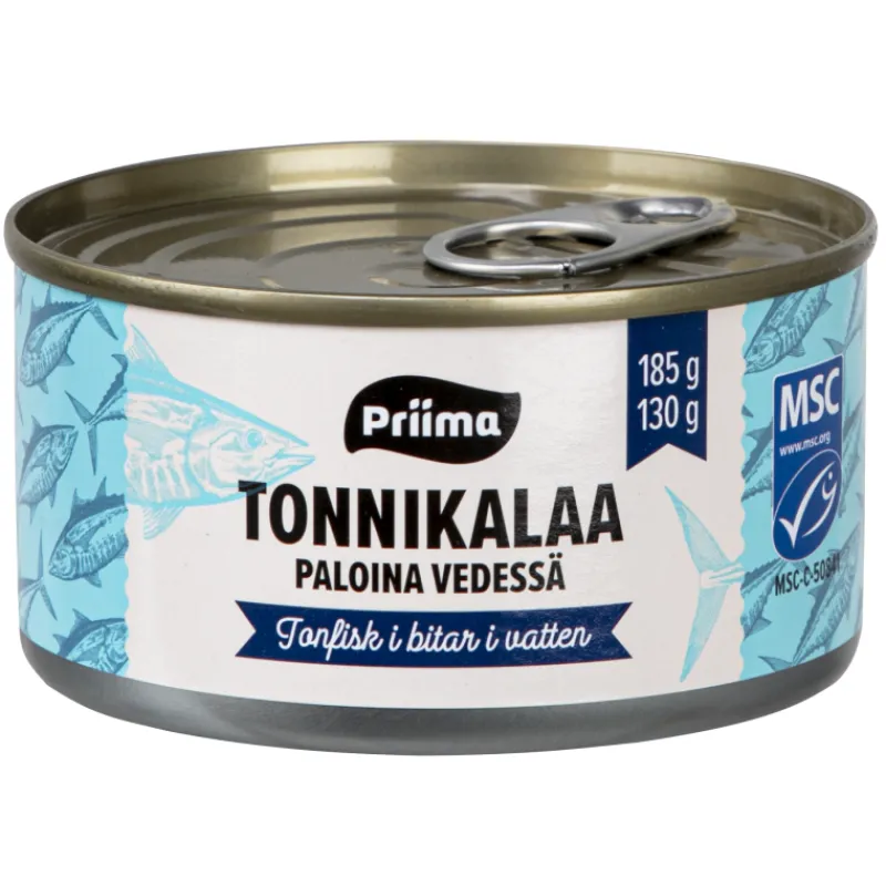 tonnikalapala-priima-185-130-jARmMDYh-0.webp Priima Säilykkeet^Tonnikalapala 185 / 130 G Vedessä