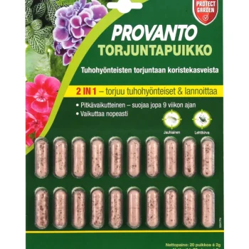Protect Home Sisäkukkien Ravinteet Ja Mullat-Torjuntapuikko 20 Kpl Provanto