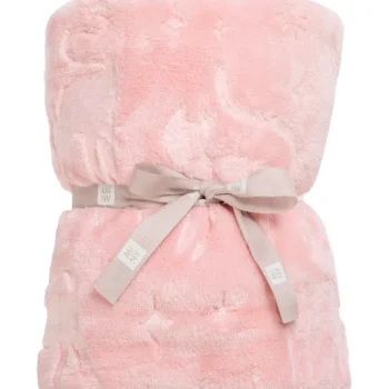 Miny Sisustustyynyt Ja Huovat-Torkkuhuopa 100 X 150 Cm Kissa Vaaleanpunainen