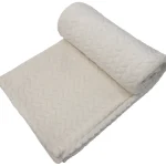 Kotikulta Sisustustyynyt Ja Huovat-Torkkupeitto 130 X 160 Cm Punos Valkoinen