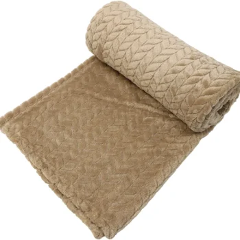 Kotikulta Sisustustyynyt Ja Huovat-Torkkupeitto 130 X 160 Cm Punos Beige