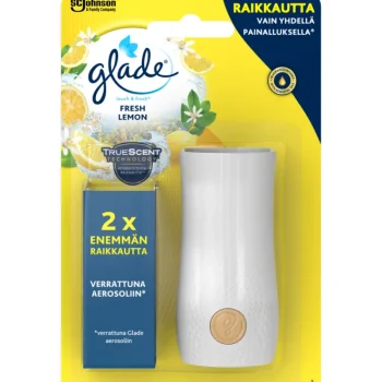 Glade Kodin Puhdistusaineet Ja Ilmanraikastimet^Touch & Fresh -ilmanraikastipidike Ja Fresh Lemon -tuoksu 10 Ml