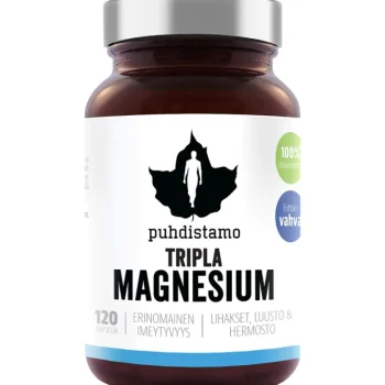 Puhdistamo Terveysravinteet Ja -valmisteet^Tripla Magnesium 120 Kpl