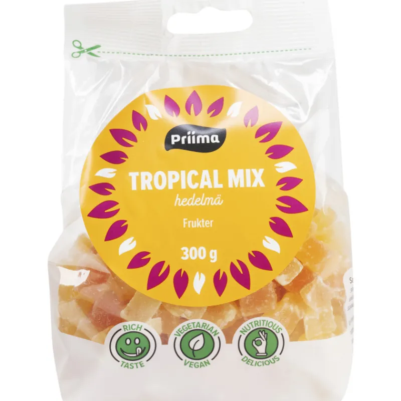 tropical-mix-priima-300-g-AjOyQvLz-0.webp Priima Pähkinät Ja Kuivatut Hedelmät^Tropical Mix 300 G