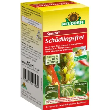 Neudorff Sisäkukkien Ravinteet Ja Mullat-Tuhohyönteisten Torjunta-aine 50 Ml Spruzit Tiiviste