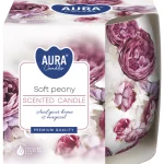 Aura Kynttilänjalat Ja Kynttilät-Tuoksukynttilä 20 H Soft Peony