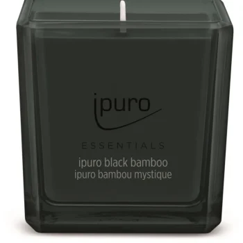 Ipuro Kynttilänjalat Ja Kynttilät-Tuoksukynttilä Black Bamboo