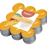Bolsius Kynttilänjalat Ja Kynttilät-Tuoksulämpökynttilä 18 Kpl Mango