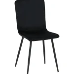 Eureka Huonekalut-Tuoli 2 Kpl Gabi Musta