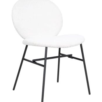 Kotikulta Huonekalut-Tuoli Inari Teddy Valkoinen