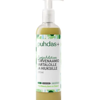 Puhdas+ Luonnonkosmetiikka-Turvenaamio 100 Ml Syväpuhdistava Vartalolle & Hiuksille