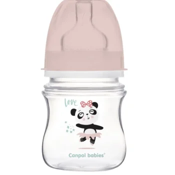 Canpol Babies Vauvan Syöttäminen^Tuttipullo 120 Ml Easy Start Pinkki