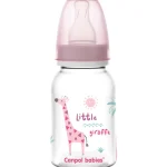 Canpol Babies Vauvan Syöttäminen^Tuttipullo 125 Ml Africa Pinkki