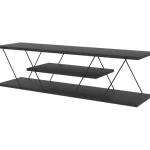 Chic Home Pienkalusteet-TV-taso 120 Cm Carita Antrasiitti