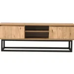 Chic Home Huonekalut-TV-taso 180 Cm Amanda Ruskea/musta