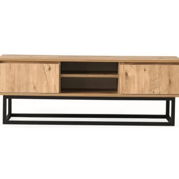 Chic Home Huonekalut-TV-taso 180 Cm Amanda Ruskea/musta