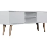 Kocot Huonekalut-TV-taso 120 Cm Toronto Valkoinen