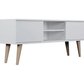 Kocot Huonekalut-TV-taso 120 Cm Toronto Valkoinen