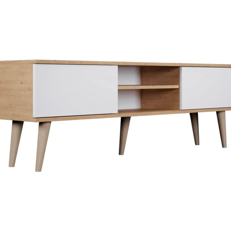 tv-taso-kocot-160-cm-toronto-v-BVsLHtuI-0.webp Kocot Huonekalut-TV-taso 160 Cm Toronto Valkoinen/beige