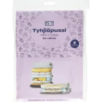 Iisi Vaatehuolto Ja -säilytys^Tyhjiöpussi 60 X 80 Cm 2 Kpl