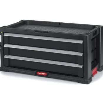 Keter Hyllyjärjestelmät-Työkaluvaunun Moduuli 3 Laatikkoa