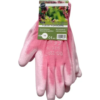 Työvaatteet-Työkäsine PU 3 Paria, Pinkki