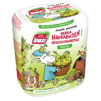 Jenkki Purukumit^Täysksylitolipastilli 55 G Herra Hakkarainen Päärynä