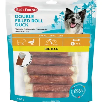 Best Friend Koiranruoka^Täyterulla 12 Kpl 400 G Double Ankka