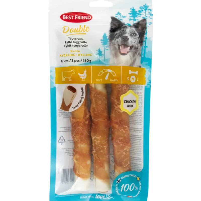 tyterulla-best-friend-3-kpl-16-MktvSWEF-0.webp Best Friend Koiranruoka^Täyterulla 3 Kpl 160 G Double Kana