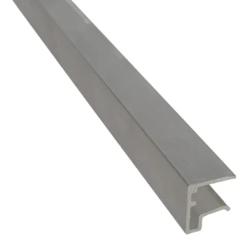 Keraplast Pihan Rakennusmateriaalit-U-päätelista , 10 Mm Alumiini 3,5 M