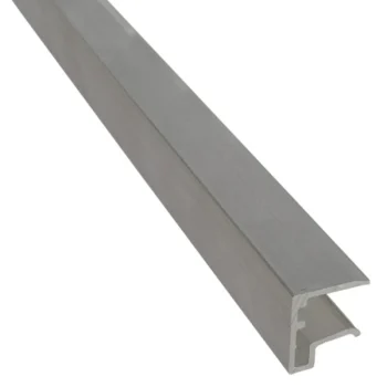 Keraplast Pihan Rakennusmateriaalit-U-päätelista , 10 Mm Alumiini 1,05 M