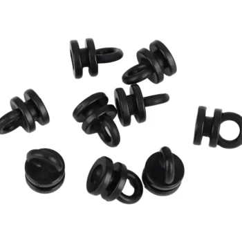 Kotikulta Verhot Ja Verhotarvikkeet-U-pyöröliuku 20 Kpl Musta