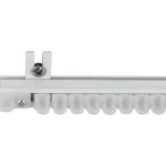 Kotikulta Verhot Ja Verhotarvikkeet-U-verhokisko 250 Cm Valkoinen