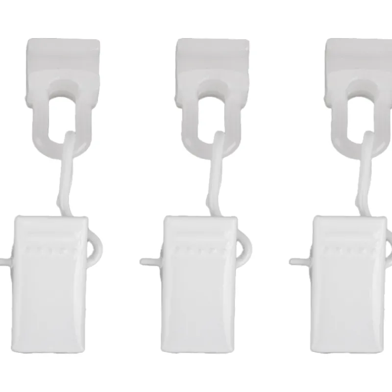 u-verhokiskon-liuku-kotikulta-TAapfhSt-0.webp Kotikulta Verhot Ja Verhotarvikkeet-U-verhokiskon Liuku 20 Kpl Nipistimellä Valkoinen