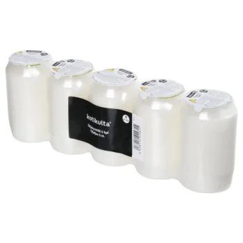 Kotikulta Kynttilänjalat Ja Kynttilät-u00d6ljykynttilä 5 Kpl 45-50 H Valkoinen