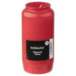 Kotikulta Kynttilänjalat Ja Kynttilät-u00d6ljykynttilä 95 H Punainen