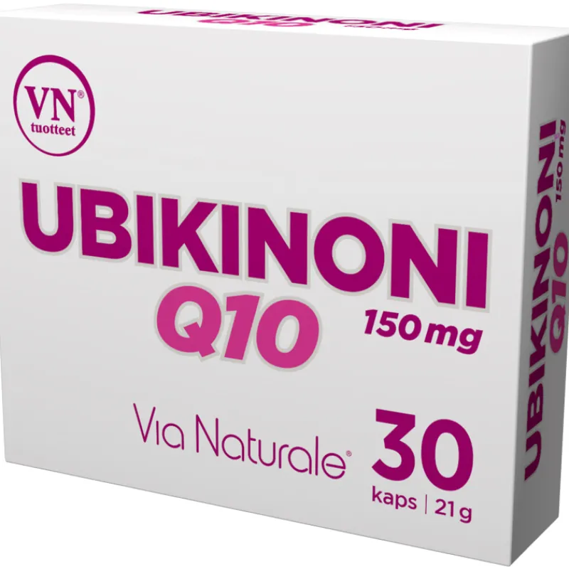 ubikinoni-q10-via-naturale-30-GwGXifVc-0.webp Via Naturale Terveysravinteet Ja -valmisteet^Ubikinoni Q10 30 Kpl 150 Mg