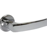 Pisla Pienrauta-Ulko-ovenpainike Edward Kromattua Messinkiä