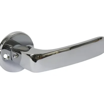 Pisla Pienrauta-Ulko-ovenpainike Euro Kromattua Messinkiä